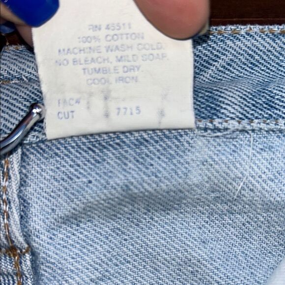 Vintage Made In The Shade Jean High-Waisted Denim Shorts Size 7 Made In USA - Picture 10 of 10